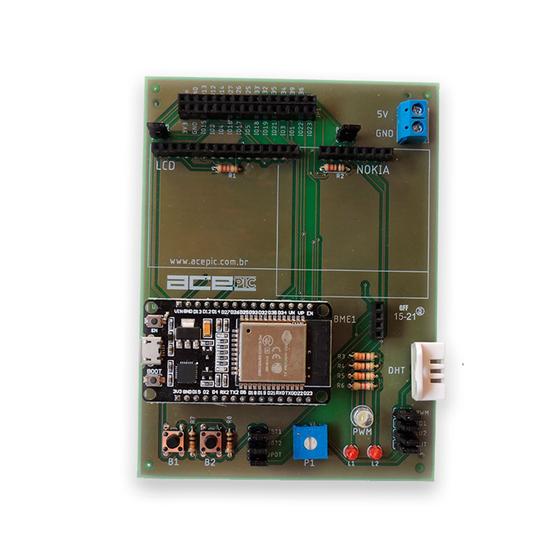 Imagem de Placa de Desenvolvimento com Módulo ESP32 - ACEPIC STATION V2.0