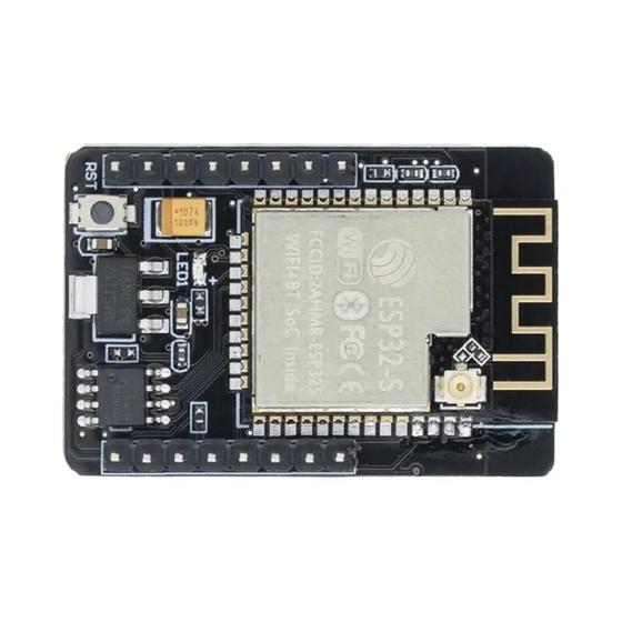 Imagem de Placa de Desenvolvimento ESP32-CAM 5V com Câmera OV2640 - WiFi, Bluetooth e Micro USB