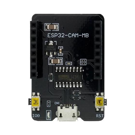 Imagem de Placa de Desenvolvimento ESP32-CAM 5V com Câmera OV2640 - WiFi, Bluetooth e Micro USB