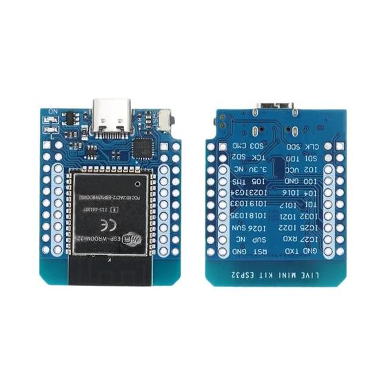 Imagem de Placa de Desenvolvimento ESP32-S2 Mini com 4MB Flash e 2MB PSRAM - Compatível com Micropython e Arduino