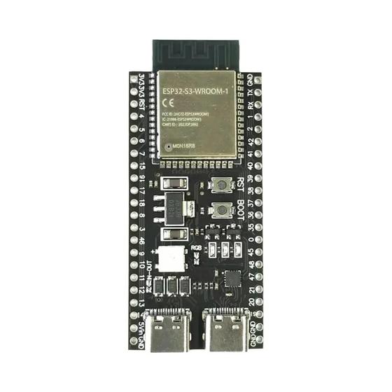 Imagem de Placa de Desenvolvimento ESP32-S3 com Wi-Fi 2.4G - 44 Pinos, Type-C, 8MB PSRAM - Compatível com Arduino e ESP-IDF
