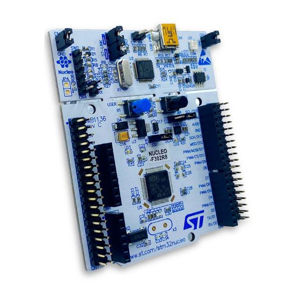 Imagem de Placa De Desenvolvimento Stm32f302r8  STM32 Nucleo M3 F302r8