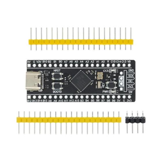 Imagem de Placa de Desenvolvimento STM32F401/F411 - 84MHz, 64KB RAM, 256KB Flash - com ST-LINK V2