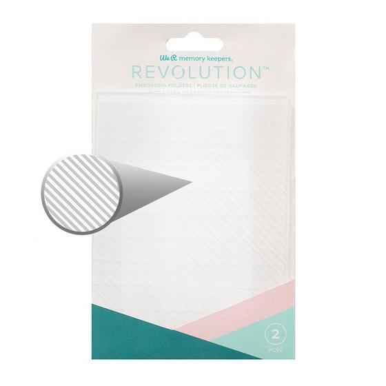 Imagem de Placa de Emboss Listras We R Revolution - Kit com 2 Peças