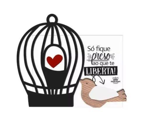 Imagem de Placa de mesa com aplique só fique preso...memória 15x17