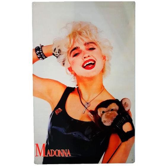 Imagem de Placa De Metal Vintage Da Madonna