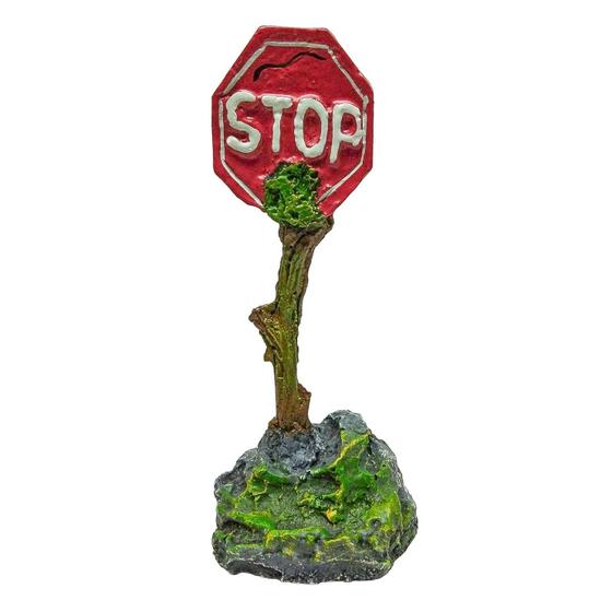 Imagem de Placa de Pare Resina Aquário Jardim - Lester RS 514