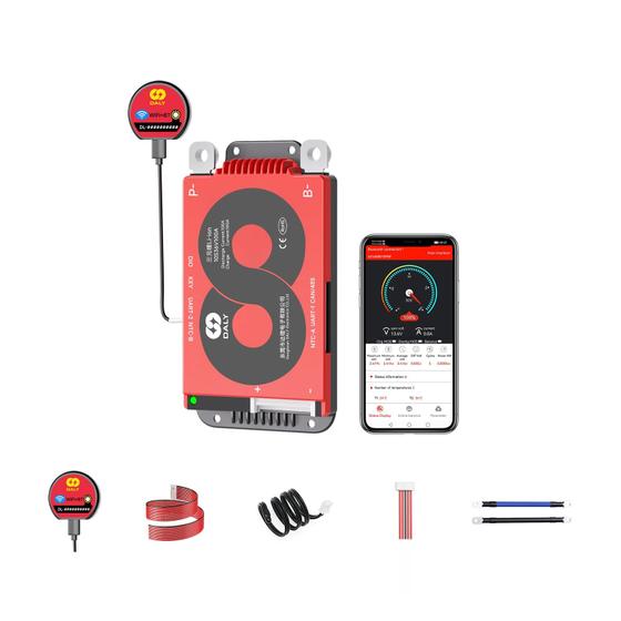 Imagem de Placa de Proteção BMS DALY Smart 10S 36V 100A com Wi-Fi