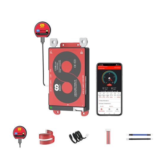 Imagem de Placa de Proteção BMS DALY Smart 7S 24V 40A com WiFi para Bateria de Íon de Lítio