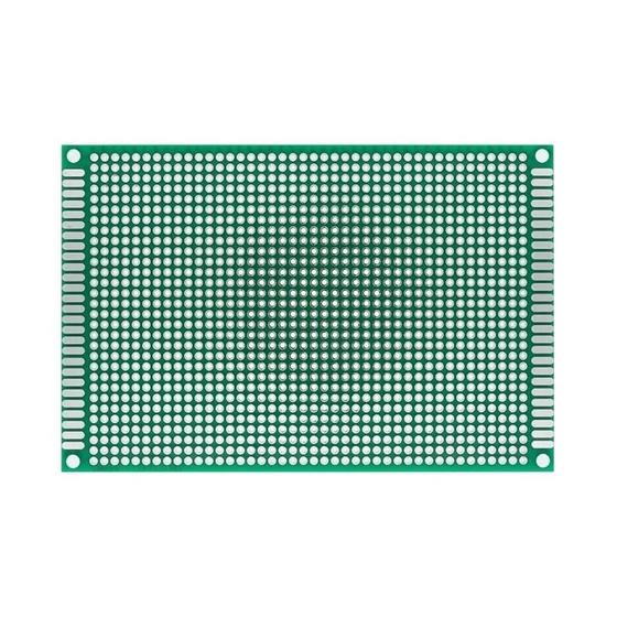 Imagem de Placa de Protoboard PCB Dupla Face (9x15cm a 2x8cm) - Ideal para Projetos Arduino DIY