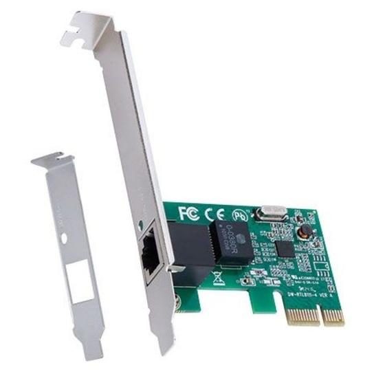 Imagem de Placa de Rede 10/100 PCI-e Chip Realtek
