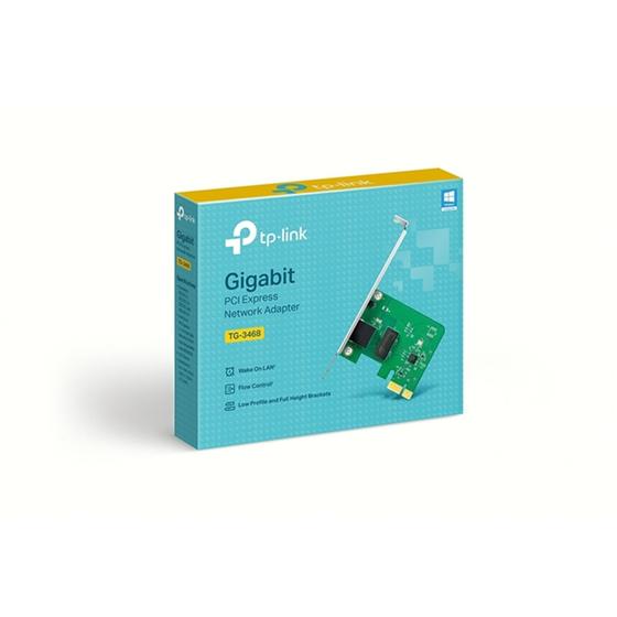 Placa de rede gigabit pci-express tp-link - tg-3468 Menor preço em Placa de rede gigabit pci-express tp-link - tg-3468