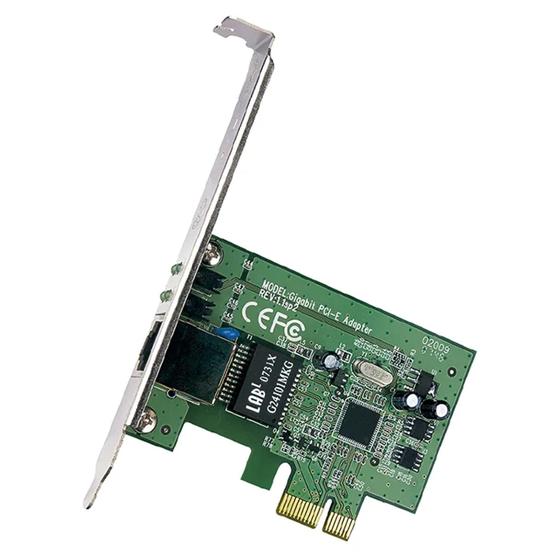 Placa De Rede Pci Express Gigabit Tg Tp Link Placa De Rede Magazine Luiza