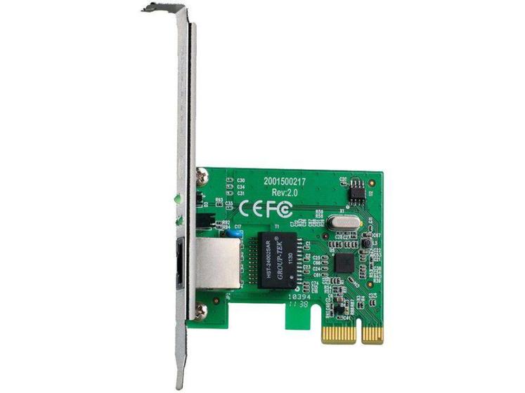 Placa de Rede PCI Express TP-Link 10/100/1000Mbps Menor preço em Placa de Rede PCI Express TP-Link 10/100/1000Mbps