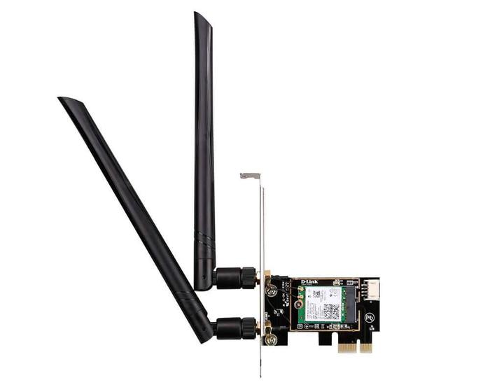 Placa de rede wireless pci-e wi-fi 6 ax3000 mu-mimo dwa-x582 Menor preço em Placa de rede wireless pci-e wi-fi 6 ax3000 mu-mimo dwa-x582