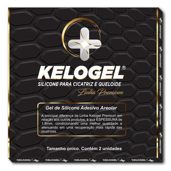 Imagem de Placa De Silicone Areolar 8Cmx8Cm Esp.1.8Mm Premium Kelogel