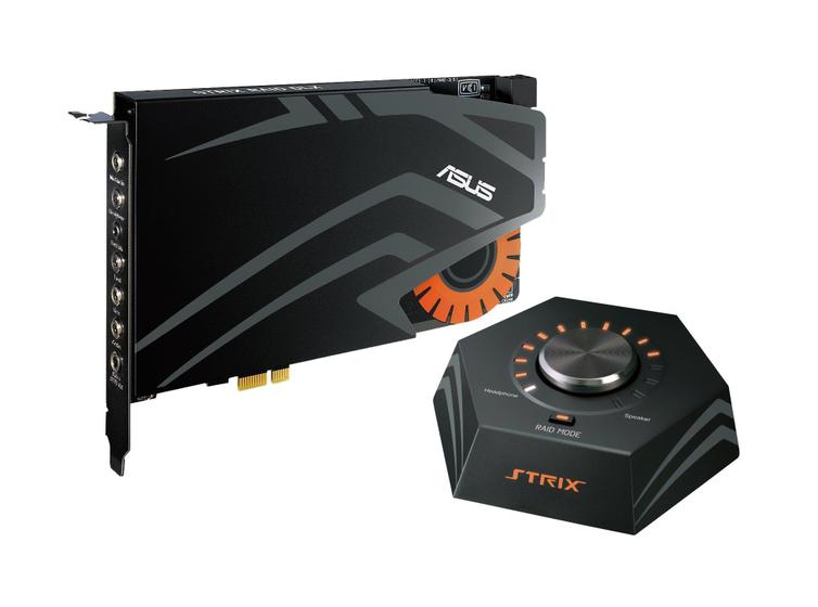 Imagem de Placa de som ASUS Strix RAID PRO com áudio cristalino