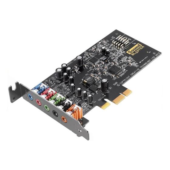 Imagem de Placa de Som Creative Blaster Audigy Fx 5.1 24bits - PCI-E - 70SB157000001