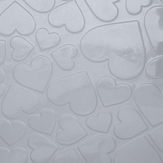 Imagem de Placa de textura coração G cod 9384 bwb 