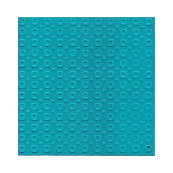 Imagem de Placa de Textura Emboss 14 cm x 14 cm Quadradinhos