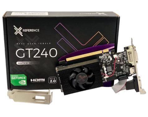 Imagem de Placa de video 1gb ddr3 128 bit reference geforce gt240 pci-e 2.0 hdmi vga dvi 