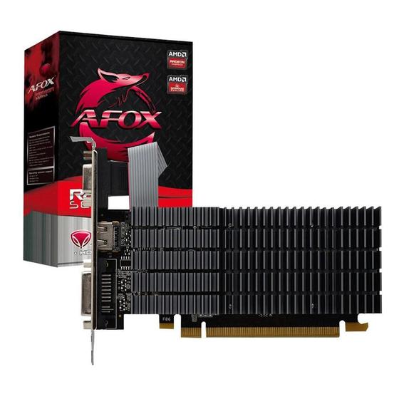 Imagem de Placa de Vídeo Afox AMD Radeon R5 220 2GB DDR3 64Bits - AFR5220-2048D3L9-V2