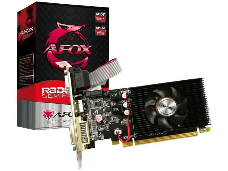Imagem de Placa de Vídeo Afox Radeon R5 230 1GB - DDR3 64 bits AFR5230-1024D3L4