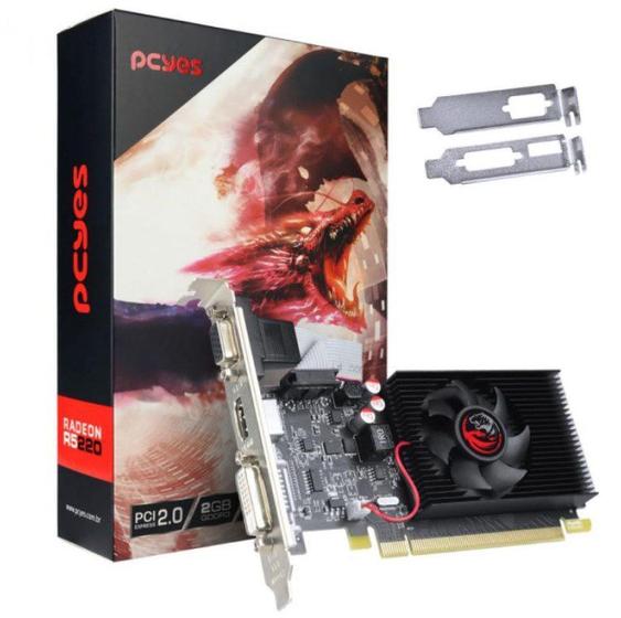 Imagem de Placa de Vídeo AMD Radeon R5 220 2GB DDR3 64B