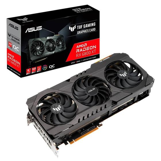 Placa de Vídeo Asus Rx 6800 Xt 16gb Ddr6 Tuf-rx6800xt-o16g-gaming