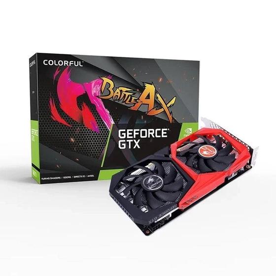 Imagem de Placa De Video Colorful Geforce Gtx 1650 4gb Gddr6 V3-v