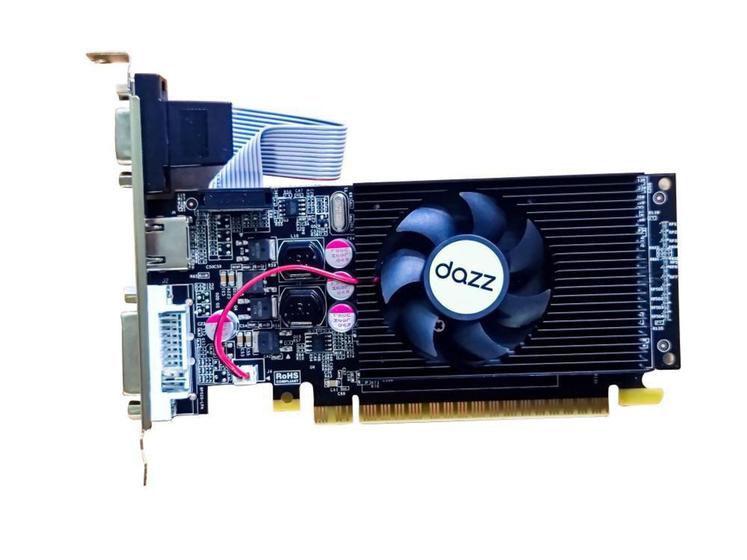 Imagem de Placa de vídeo Dazz Geforce GT210 1GB DDR3 64BIT Single Fan