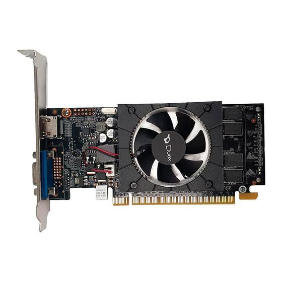 Imagem de Placa De Video Duex Geforce GT 610, 2GB, DDR3, 64Bit, DXGT6102GD3