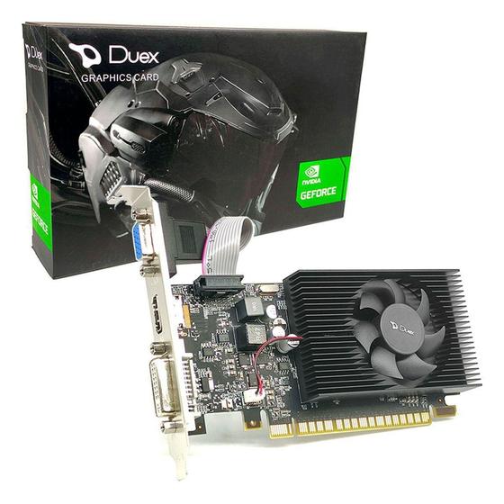 Placa de Vídeo Duex GeForce GT730 4GB, DDR3, 128 Bits, Low Profile, HDMI/DVI/VGA - - Pcyes - Nvidia Menor preço em Placa de Vídeo Duex GeForce GT730 4GB, DDR3, 128 Bits, Low Profile, HDMI/DVI/VGA - - Pcyes - Nvidia