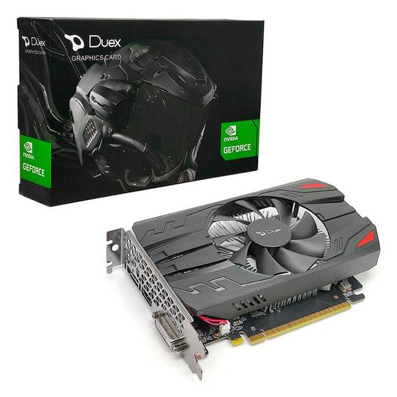 Imagem de Placa de Vídeo Duex GeForce GTX 1050 TI, 4GB, GDDR5, 128 Bits - DX GTX1050TI-4GD5
