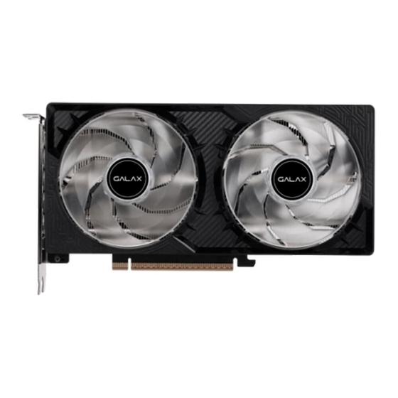 Imagem de Placa de Vídeo Galax RTX5060 1-Click OC NVIDIA GeForce, 8GB, 128bits, GDDR7, G-SYNC, DirectX 12 Ultimate - 56NSN8MDDCOC