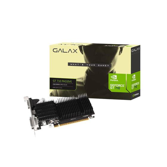 Imagem de Placa De Vídeo Geforce GT 710 2GB DDR3 64bits Galaxy