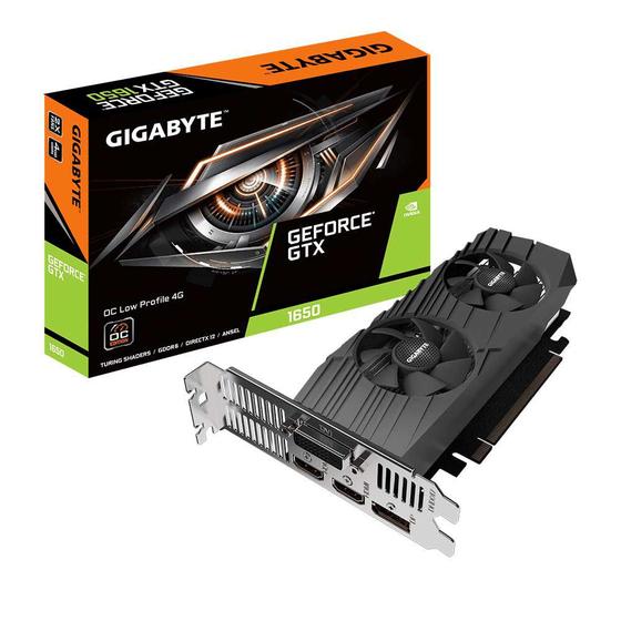 Imagem de Placa de Vídeo Gigabyte GTX1650 4GB GDDR6 128B GV-N1656OC4GL