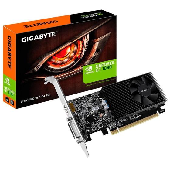Imagem de Placa de Vídeo Gigabyte NVIDIA GeForce GT 1030 D4 2G, DDR4 - GV-N1030D4-2GL