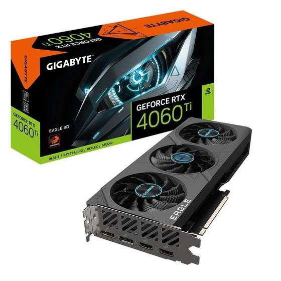 Imagem de Placa de Vídeo Gigabyte RTX 4060 Ti 8GB - Windforce 3x