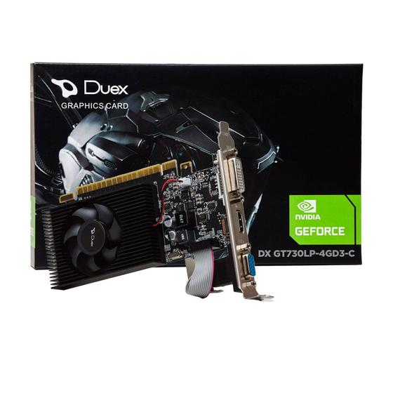 Imagem de Placa de Vídeo GT 730 Duex NVIDIA GeForce 4GB GDDR3 128 Bits - GT730LP-4GD3