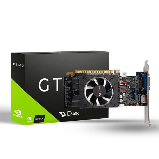 Imagem de Placa de Vídeo GT610 64 Bits 1GB DDR3 Duex DDR3