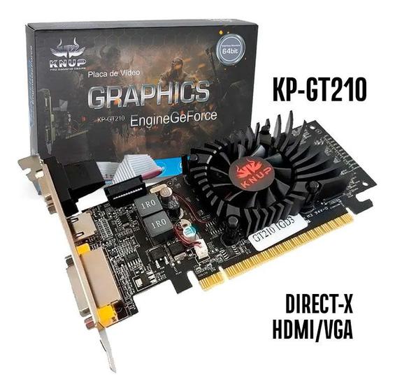 Placa de video KP-GT210 1GB HDMI DDR3 Nvidia Geforce Menor preço em Placa de video KP-GT210 1GB HDMI DDR3 Nvidia Geforce