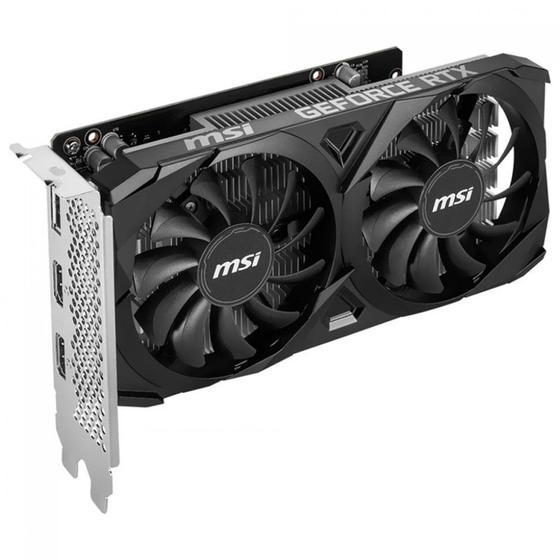 Imagem de Placa de vídeo MSI GeForce RTX 3050 Ventus 2X, 6GB GDDR6, 96 bits, 912-V812-060  MSI