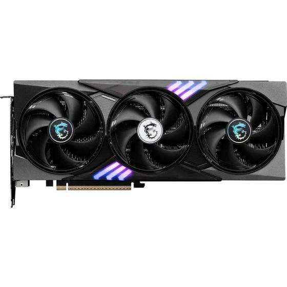 Imagem de Placa de Vídeo MSI RTX 5060 Ti 8G GAMING TRIO OC NVIDIA GeForce, 8GB GDDR7, 128-bit, 2662 MHz, FP4 e DLSS 4, Ray Tracing - G506T-8GTC