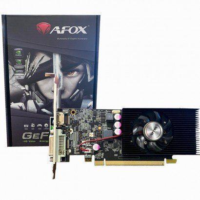 Imagem de Placa de Vídeo NVIDIA Afox GeForce GT 1030 2GB DDR5 64 Bits Low Profile DVI HDMI AF1030-2048D5L4