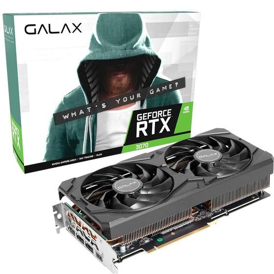 Imagem de Placa de Vídeo NVIDIA Galax GeForce RTX 3070 8GB DDR6 256 Bits - 37NSL6MD2KCH