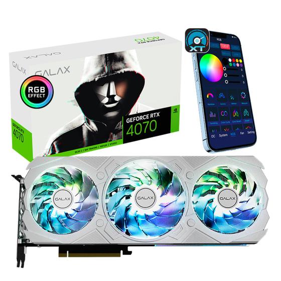 Imagem de Placa De Vídeo Nvidia Galax GeForce RTX 4070 47NOM7MD7KWH 12GB