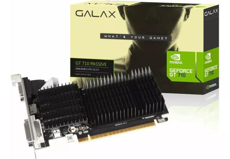 Imagem de Placa De Video Nvidia Galax Gt 710 2Gb Ddr3