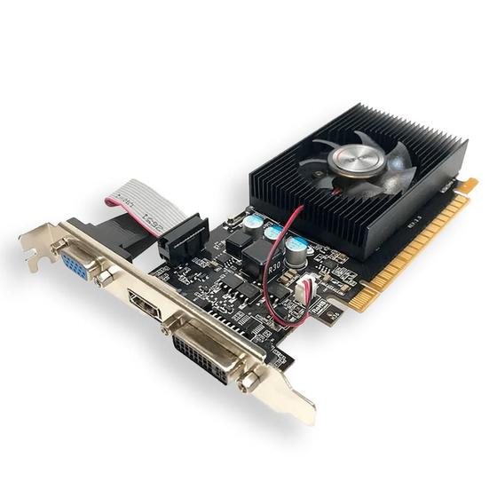 Imagem de Placa de vídeo - NVIDIA GeForce GT 730 (4GB / PCI-E) - Afox AF730-4096D3L6