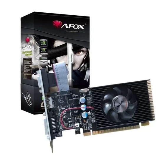 Imagem de Placa de Vídeo NVIDIA GeForce GT730 4GB DDR3 128Bits AFOX  - AF730-4096D3L6